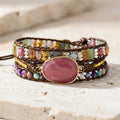 Lunaia Rhodonite Joy & Balance Bracelet