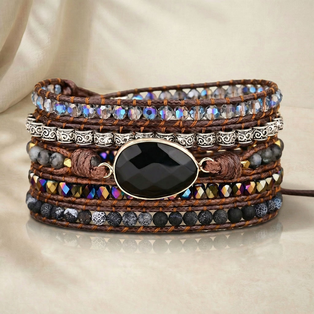 Lunaia Onyx Grounding Bracelet