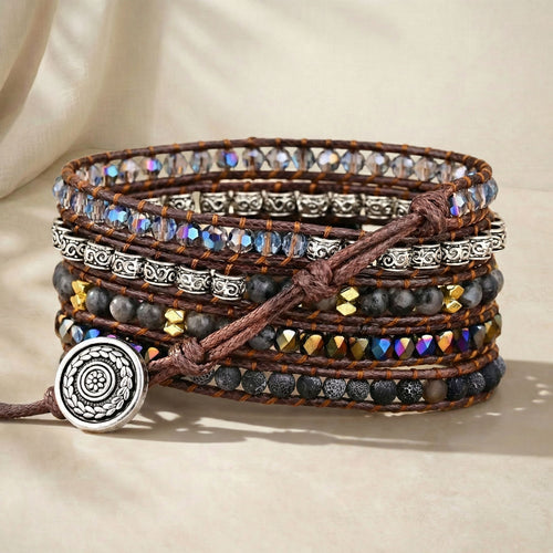 Lunaia Onyx Grounding Bracelet