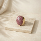 Lunaia Rhodonite Balance Ring