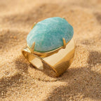 Lunaia Serene Amazonite Ring
