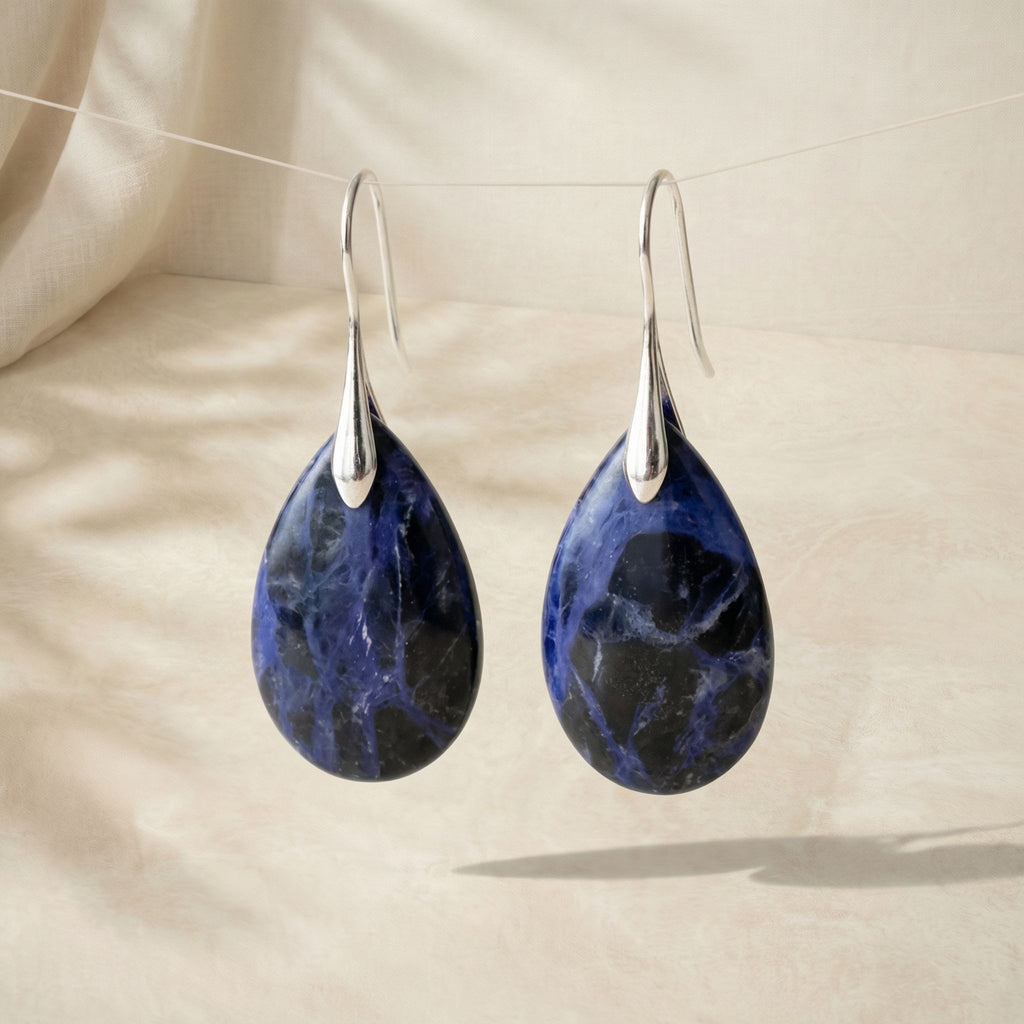 Lunaia Sodalite Insight Drop Earrings