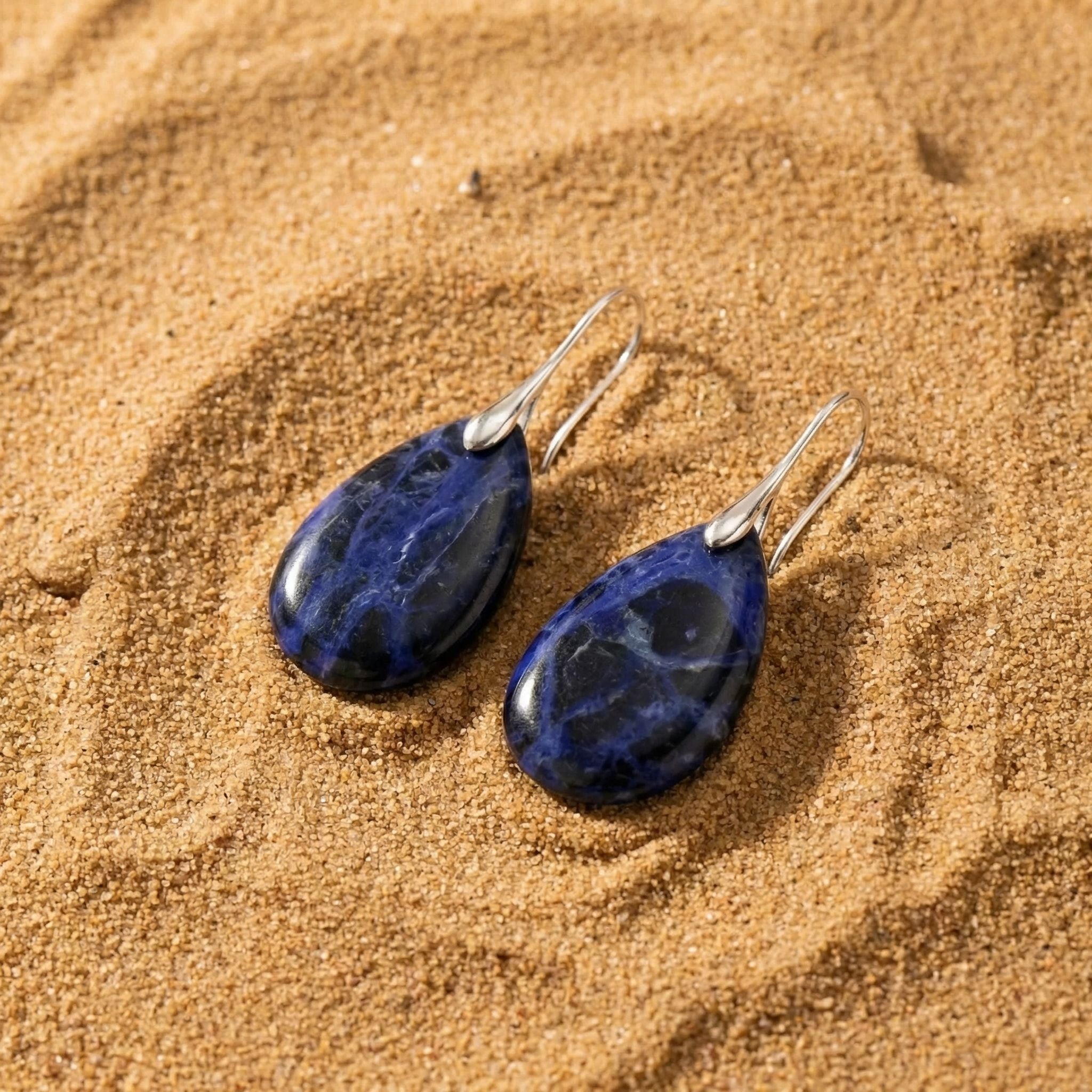 Lunaia Sodalite Insight Drop Earrings