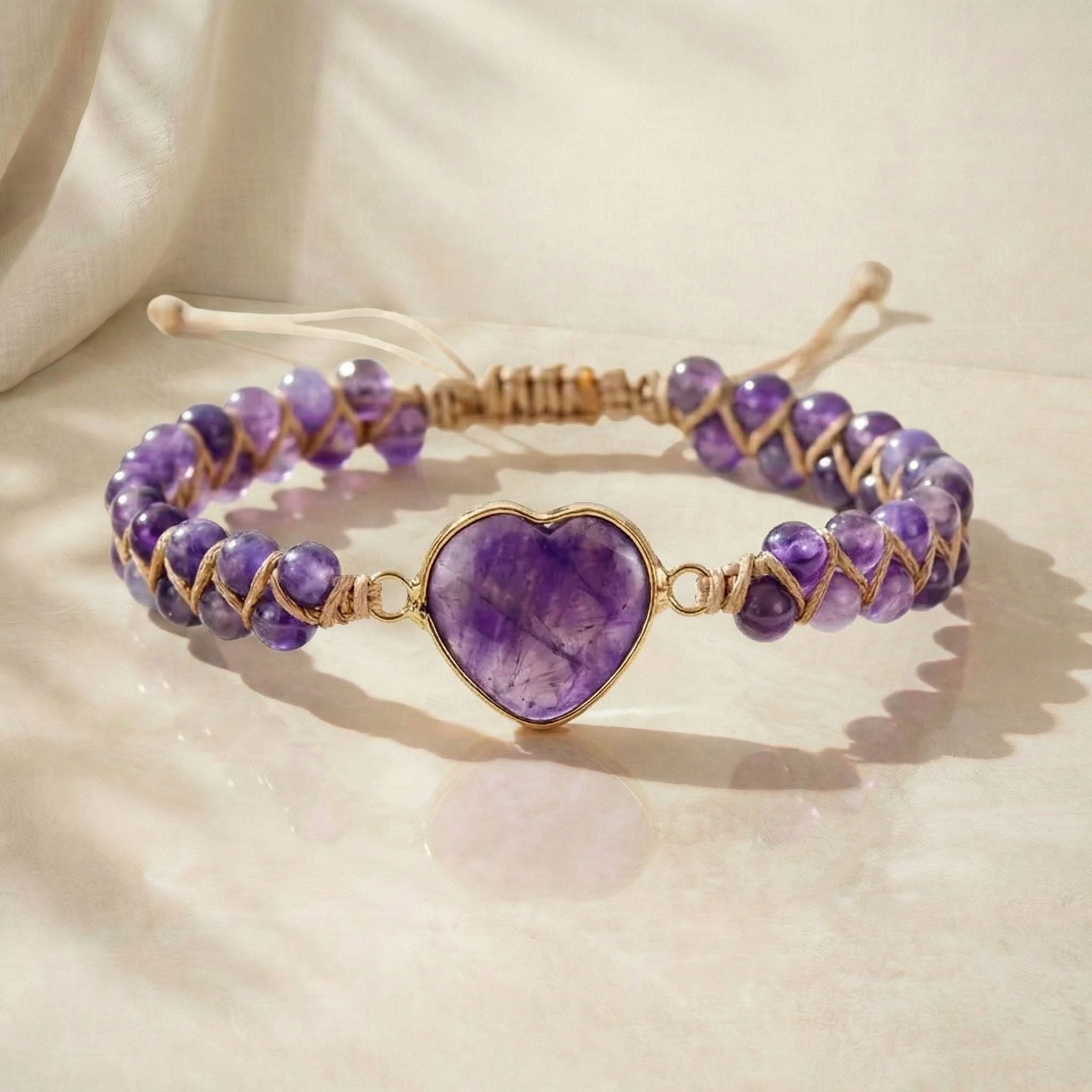 Lunaia Woven Heartlight Bracelet