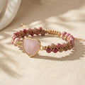 Lunaia Heartlight Rose Quartz Bracelet