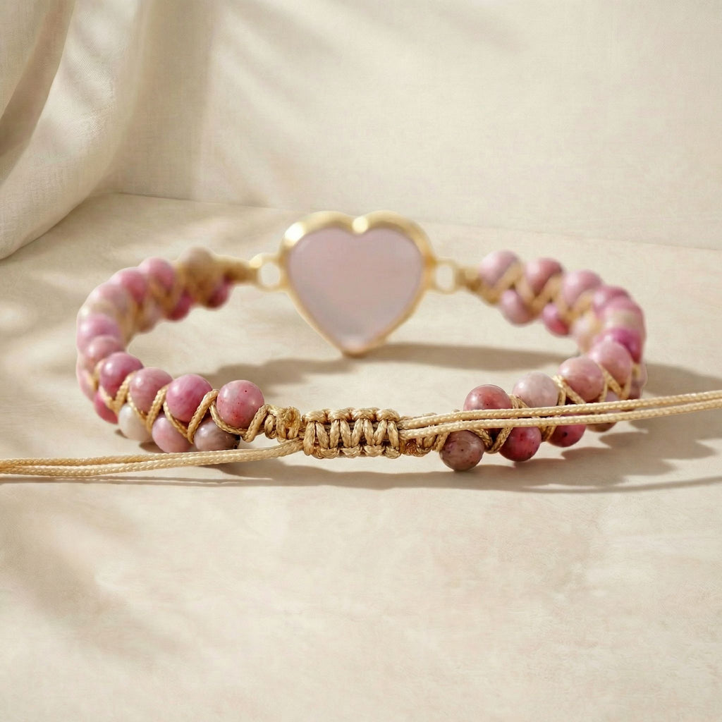 Lunaia Heartlight Rose Quartz Bracelet
