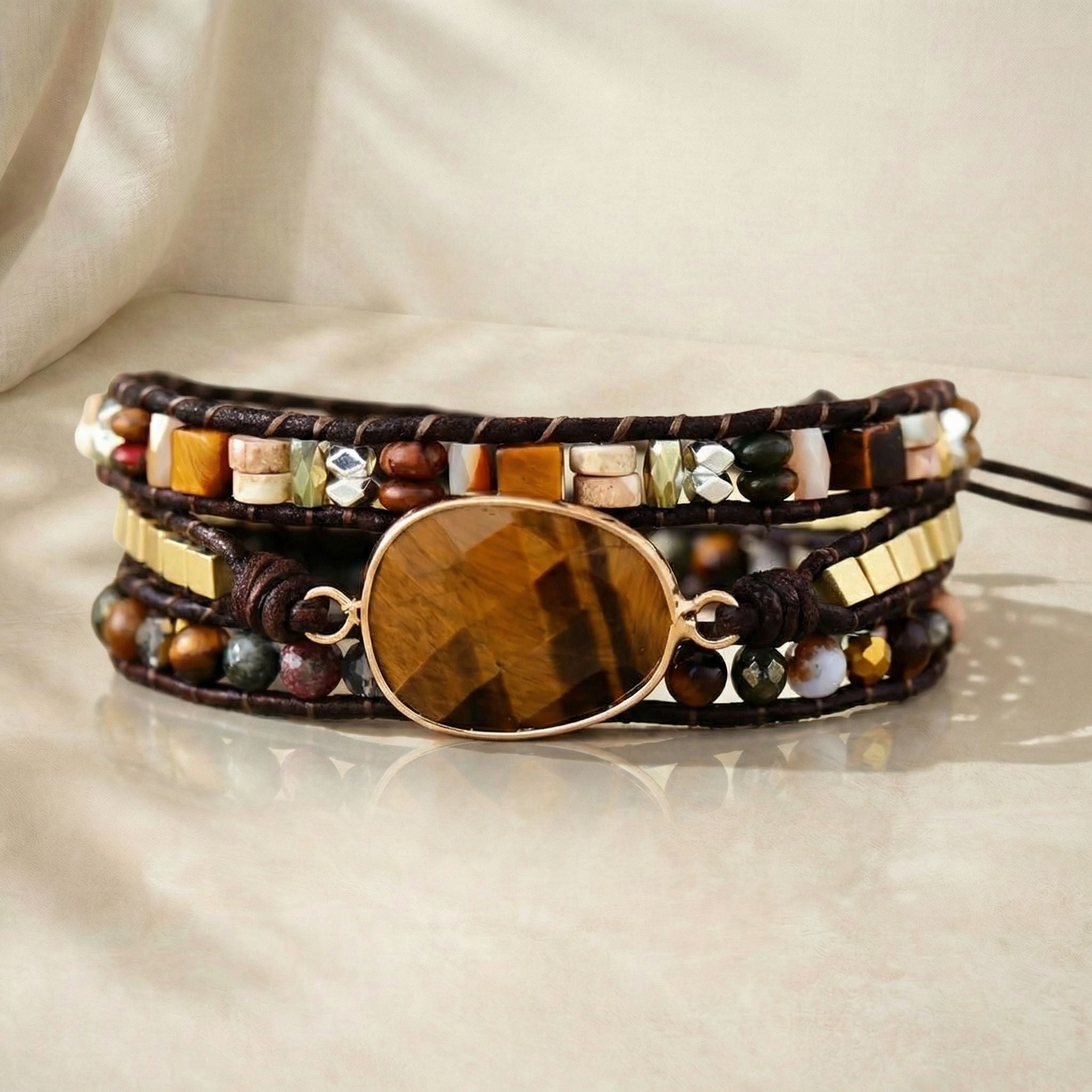 Lunaia Tiger’s Eye Power Bracelet