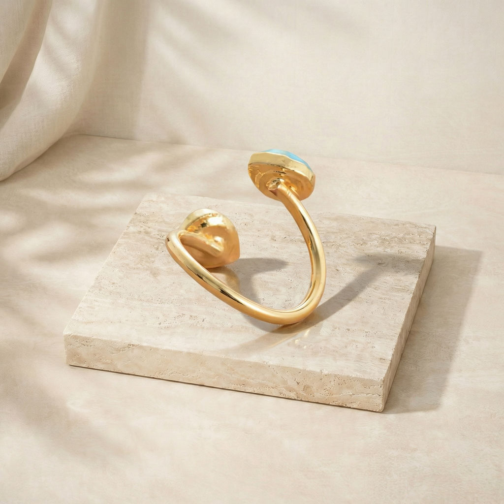 Lunaia Turquoise Protection Ring